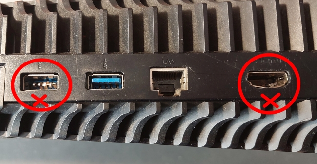 PS5 HDMI un USB ligzdu remonts Rīgā
