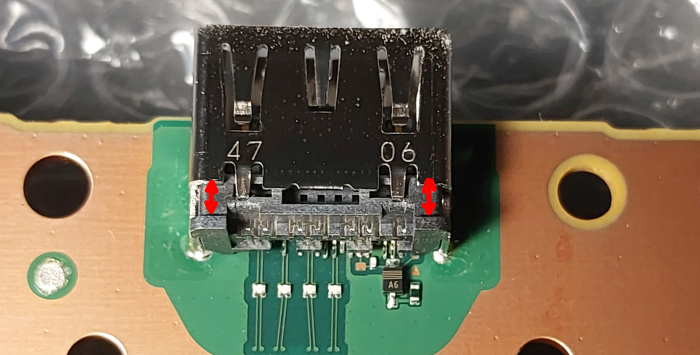 PS5 Pro pēc kritiena nerāda attēlu — HDMI ligzdas nomaiņa Rīgā