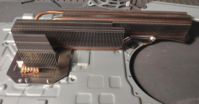Radiators pēc tīrīšanas