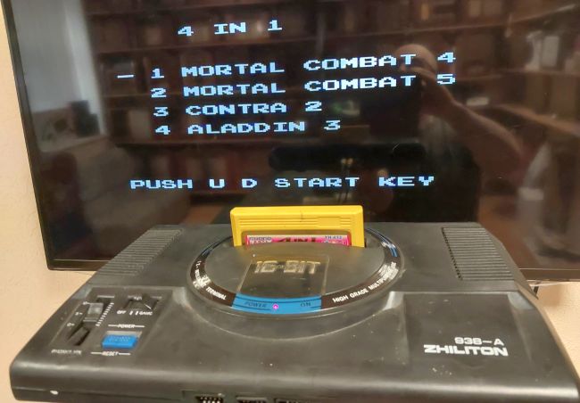 Zhiliton spēļu konsoles remonts (90. gadu retro tehnika)