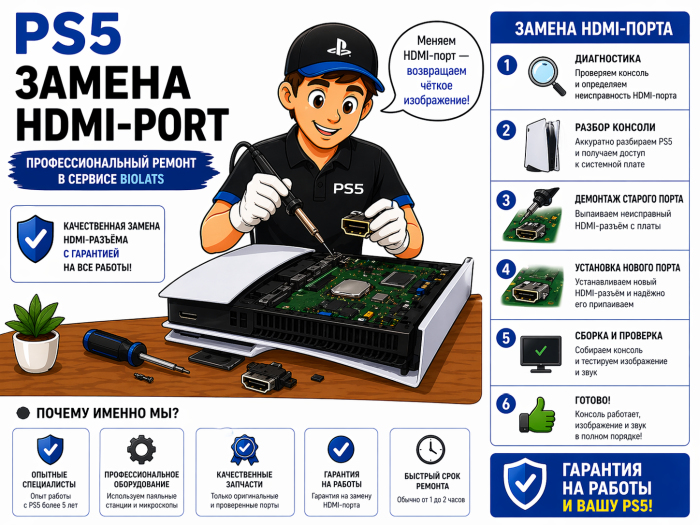 PS5 ������ � ���� - ������ HDMI ������� Playstation 5 
